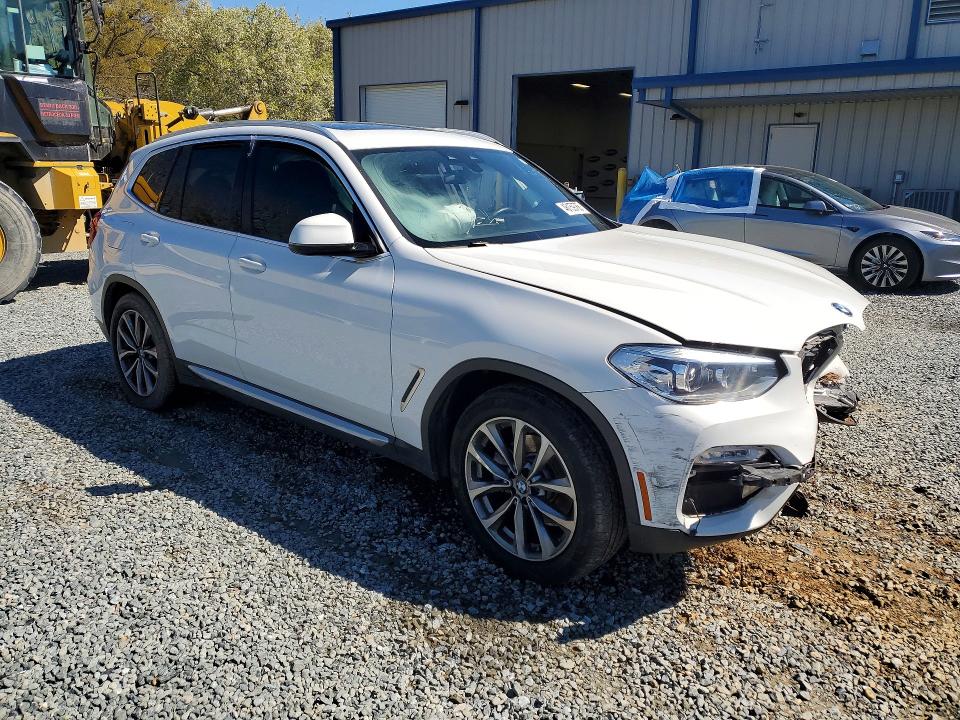 2019 BMW VIN 5UXTR7C5XKLF30160 COPART salvage auction — FRONT END, Nc - Salvage Certificate Of Title, sold $2,200 on 2026-07-09 (photo 4)