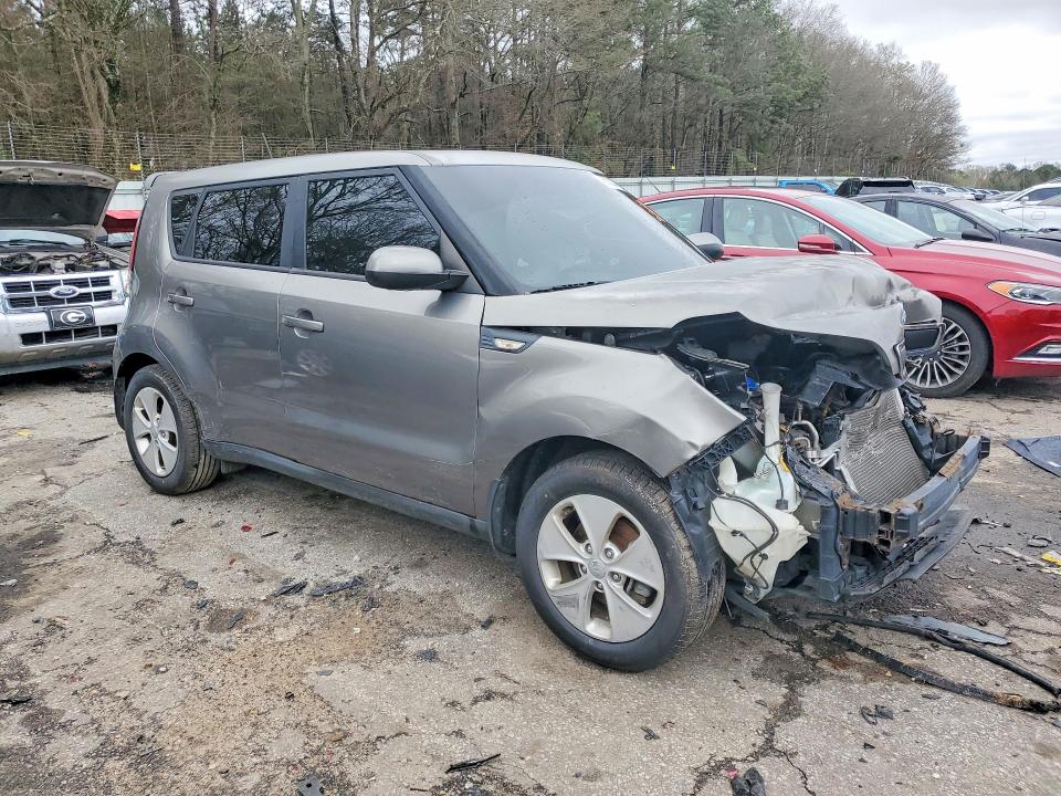 2014 Kia Soul VIN KNDJN2A22E7081406 COPART salvage auction — FRONT END, Wv - Salvage Certificate, sold $275 on 2026-07-17 (photo 4)