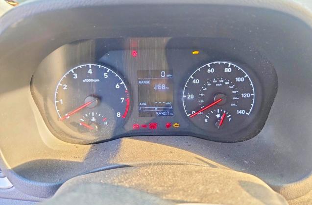 2018 Hyundai Accent VIN 3KPC24A36JE015053 COPART salvage auction — FRONT END, Salvage Title, sold $975 on 2026-07-09 (photo 9)