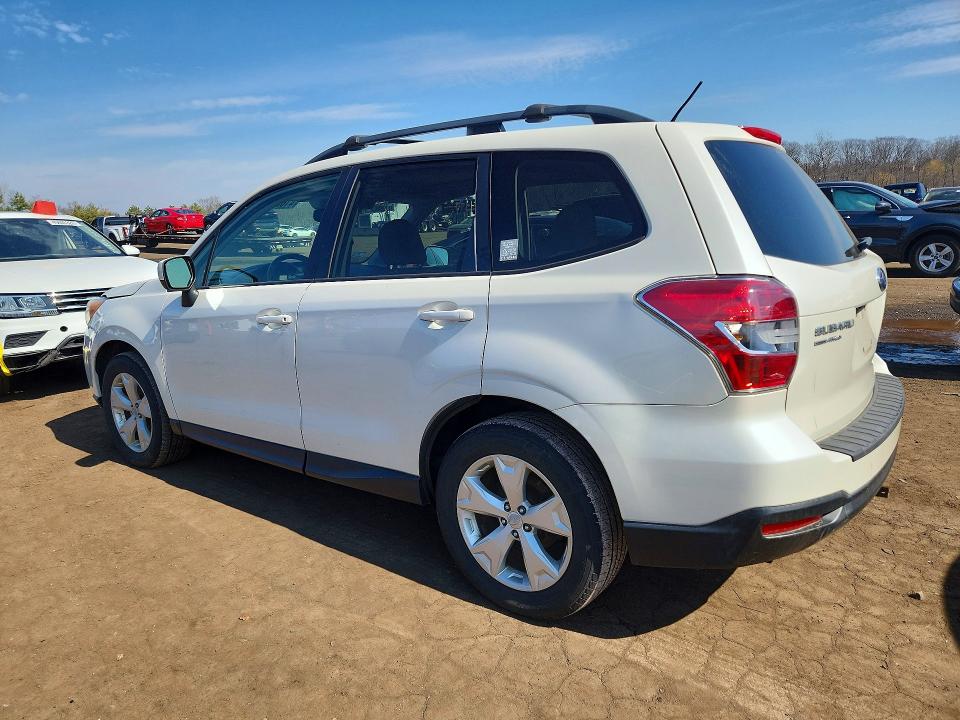 2015 Subaru Forester VIN JF2SJAGC3FH506820 COPART salvage auction — FRONT END, Salvage Title, sold $475 on 2026-07-17 (photo 2)