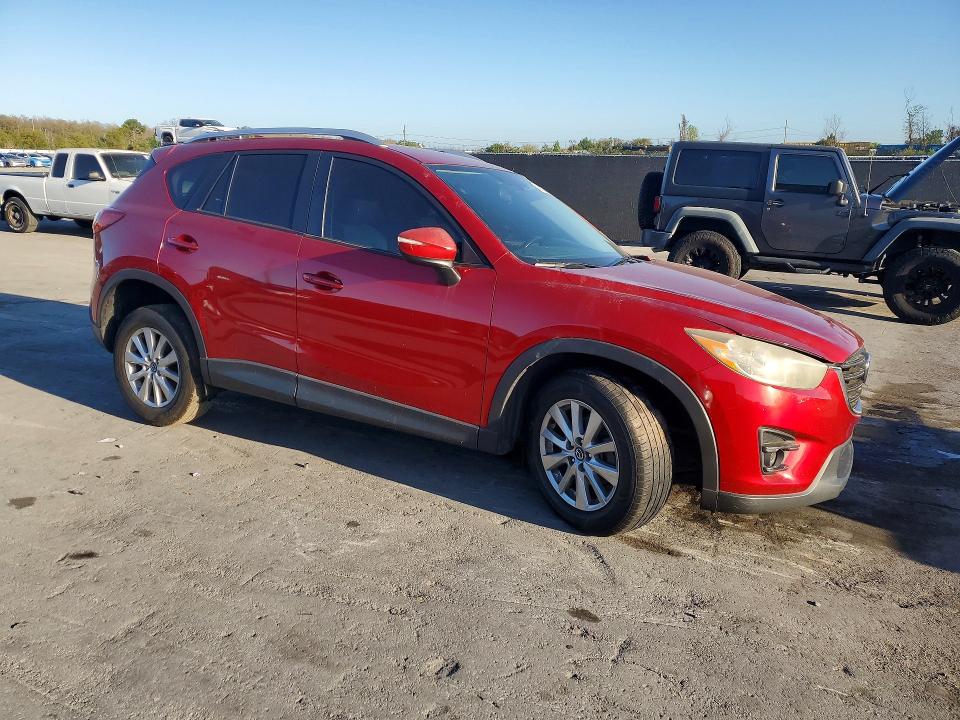 2016 Mazda Cx-5 VIN JM3KE2CY4G0829971 COPART salvage auction — FRONT END, Salvage Title, sold $2,100 on 2026-07-14 (photo 4)