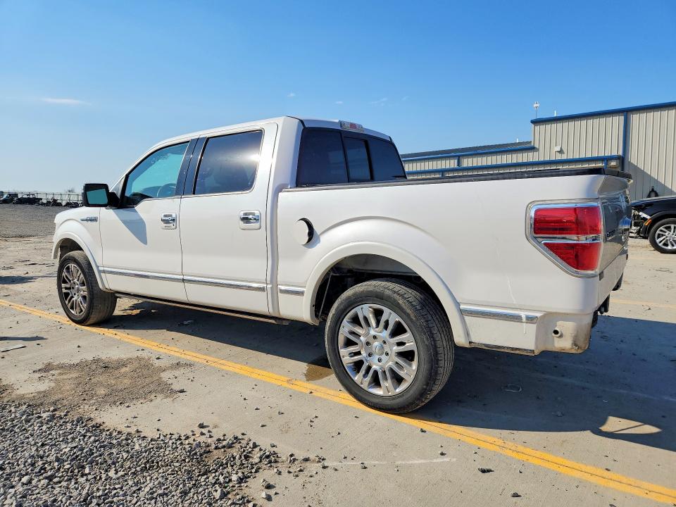 2010 Ford F-150 lightning VIN 1FTFW1CVXAFD39319 COPART salvage auction — FRONT END, ID - SALVAGE CERTIFICATE OF TITLE, sold $2,250 on 2026-07-09 (photo 2)