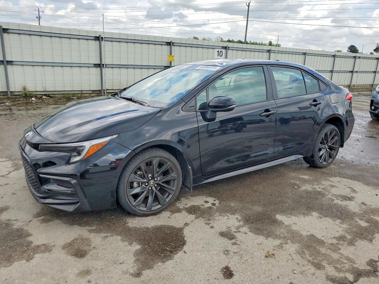 2025 Toyota Corolla VIN 5YFS4MCE1SP244258 COPART salvage auction — Side, AL - CERT OF TITLE-SALVAGE TITLE, sold $4,900 on 2026-07-09 (photo 1)