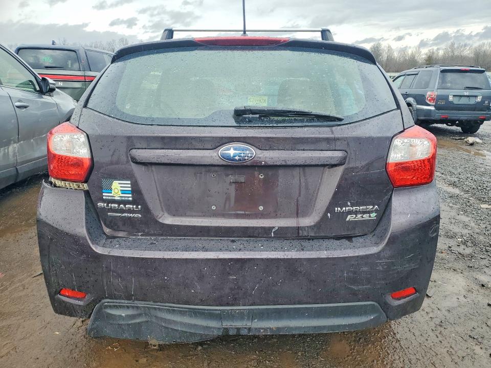 2013 Subaru Impreza VIN JF1GPAC6XDH820633 COPART salvage auction — FRONT END, NJ - CERT OF TITLE-SALVAGE, sold $2,000 on 2026-07-28 (photo 6)