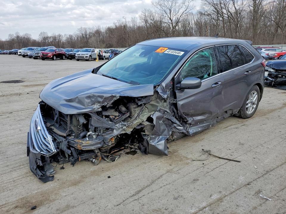 2021 Ford Edge VIN 2FMPK4J94MBA43656 COPART salvage auction — FRONT END, Oh - Cert Of Title-Salvage, sold $1,650 on 2026-07-02 (photo 1)