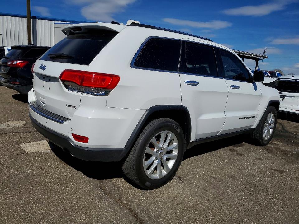 2017 Jeep Cherokee VIN 1C4RJFBG4HC792455 COPART salvage auction — FRONT END, Co - Public - Salvage Title, sold $2,600 on 2026-07-04 (photo 3)