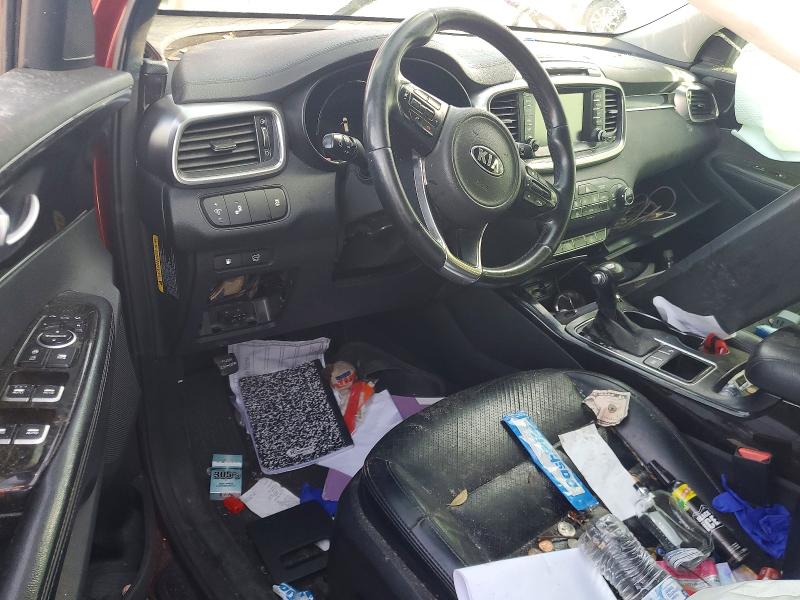 2018 Kia Sorento VIN 5XYPH4A59JG340204 COPART salvage auction — ROLLOVER, Fl - Certificate Of Destruction, sold $450 on 2026-07-30 (photo 8)