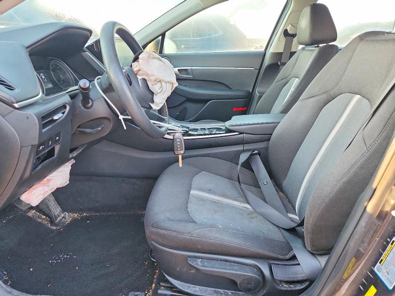 2020 Hyundai Sonata VIN 5NPEG4JA8LH012873 COPART salvage auction — FRONT END, Il - Salvage Certificate, sold $2,400 on 2026-07-21 (photo 7)