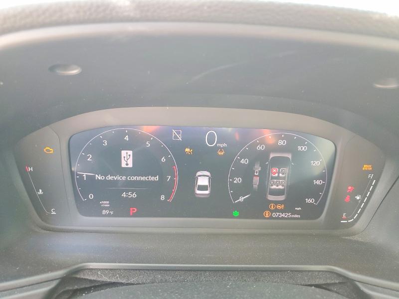2024 Honda Accord VIN 1HGCY1F22RA022157 COPART salvage auction — FRONT END, Tx - Salvage Vehicle Title, sold $6,900 on 2026-07-02 (photo 9)