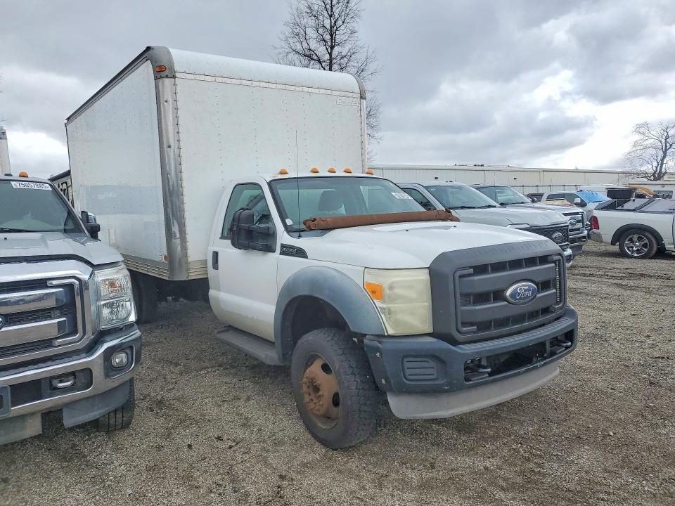 2011 Ford F-450 super duty VIN 1FDUF4GY5BEA13198 COPART salvage auction — SIDE, OH - CERTIFICATE OF TITLE, sold $500 on 2026-07-09 (photo 4)