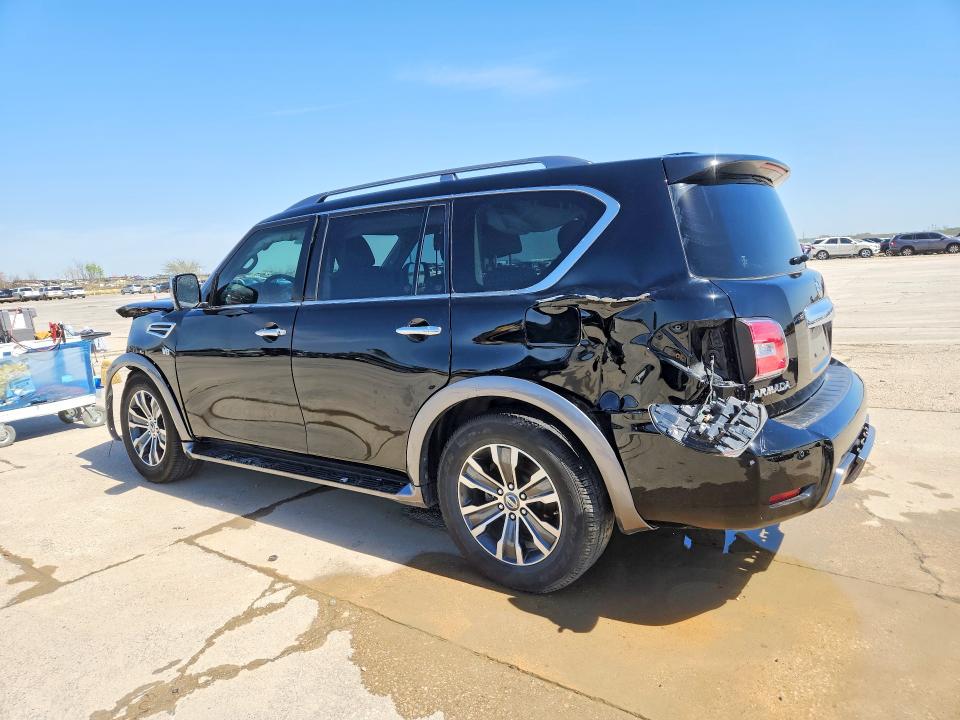 2019 Nissan Armada VIN JN8AY2ND2K9086824 COPART salvage auction — REAR END, Tx - Salvage Vehicle Title, sold $3,400 on 2026-07-30 (photo 2)