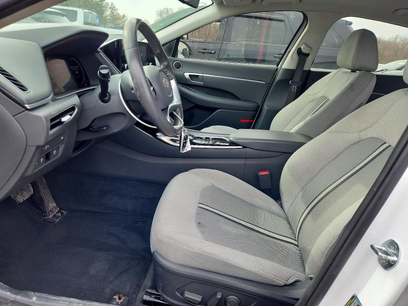 2021 Hyundai Sonata VIN 5NPEF4JA0MH105133 COPART salvage auction — REAR END, Md - Cert Of Salvage > 75% Damage, sold $4,000 on 2026-07-04 (photo 7)