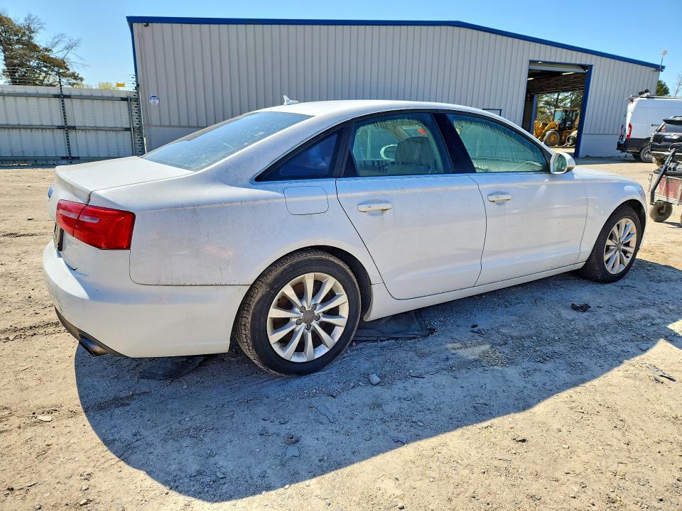 2014 Audi A6 VIN WAUFFAFC6EN047766 COPART salvage auction — NORMAL WEAR, FL - CERTIFICATE OF TITLE, sold $175 on 2026-07-14 (photo 3)
