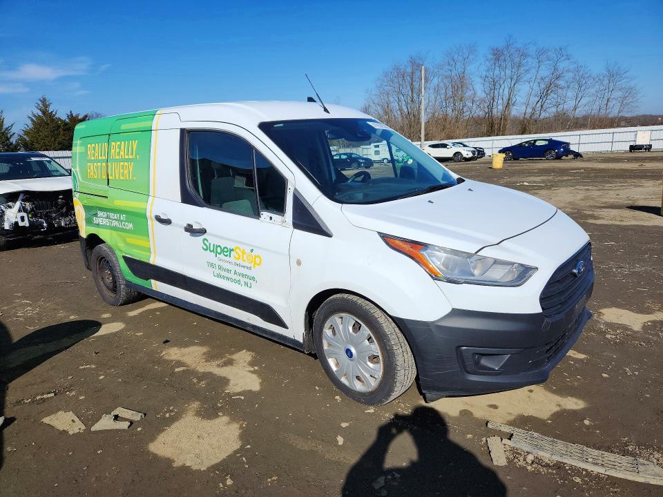 2019 Ford Transit connect VIN NM0LS7E25K1414184 COPART salvage auction — SIDE, NJ - CERT OF TITLE-SALVAGE, sold $225 on 2026-07-27 (photo 4)