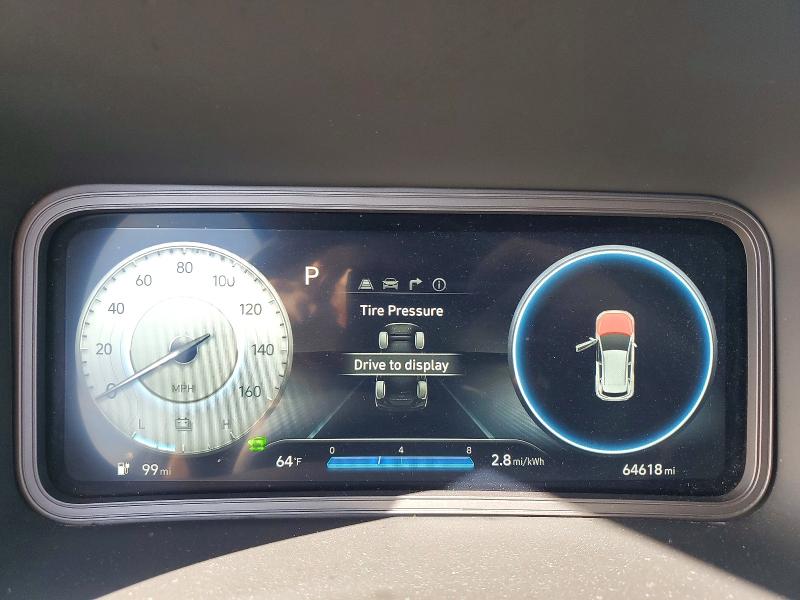2023 Hyundai Kona VIN KM8K23AG1PU186890 COPART salvage auction — FRONT END, Fl - Certificate Of Destruction, sold $6,700 on 2026-07-06 (photo 9)