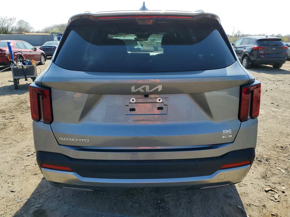 2025 Kia Sorento hybrid VIN KNDRKDJG5S5288270 COPART salvage auction — FRONT END, Md - Cert Of Salvage > 75% Damage, sold $6,200 on 2026-07-28 (photo 6)