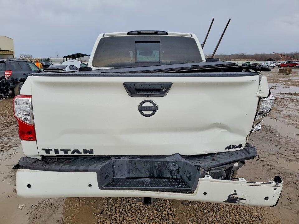 2021 Nissan TITAN VIN 1N6AA1ED4MN535180 COPART salvage auction — FRONT END, Ks - Cert Of Title-Salvage, sold $7,200 on 2026-07-30 (photo 6)