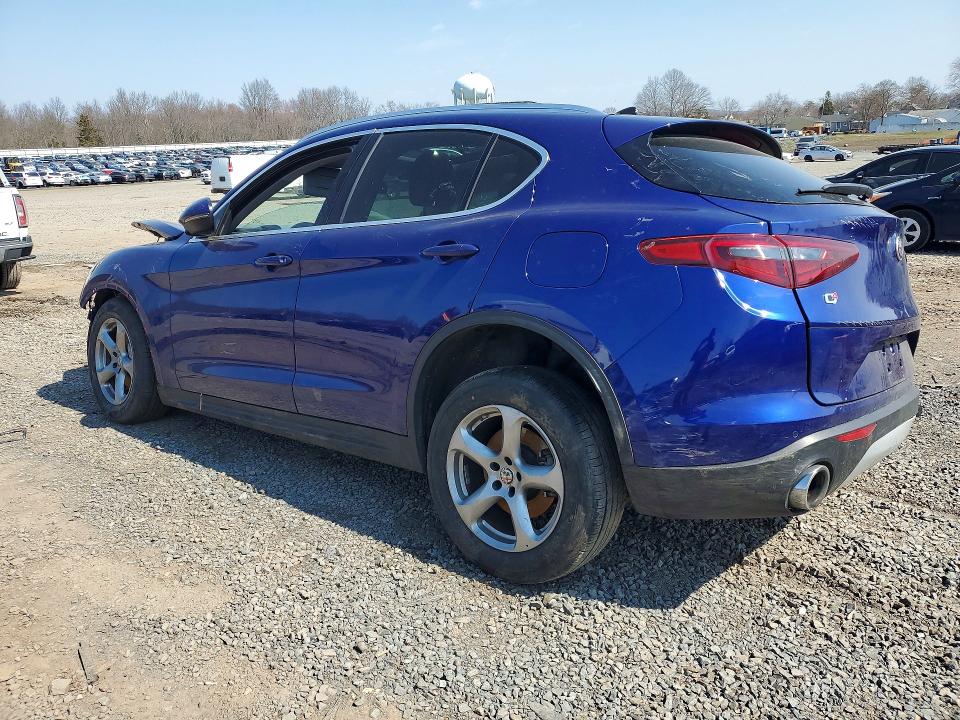 2021 Alfa romeo Stelvio VIN ZASPAKAN3M7D18507 COPART salvage auction — FRONT END, NY - MV-907A SALVAGE CERTIFICATE, sold $400 on 2026-07-02 (photo 2)