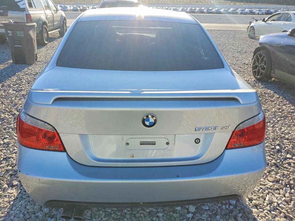 2008 BMW 5 series VIN WBANV13568CZ60497 COPART salvage auction — MINOR DENT/SCRATCHES, Nv - Certificate Of Title, sold $375 on 2026-07-06 (photo 6)