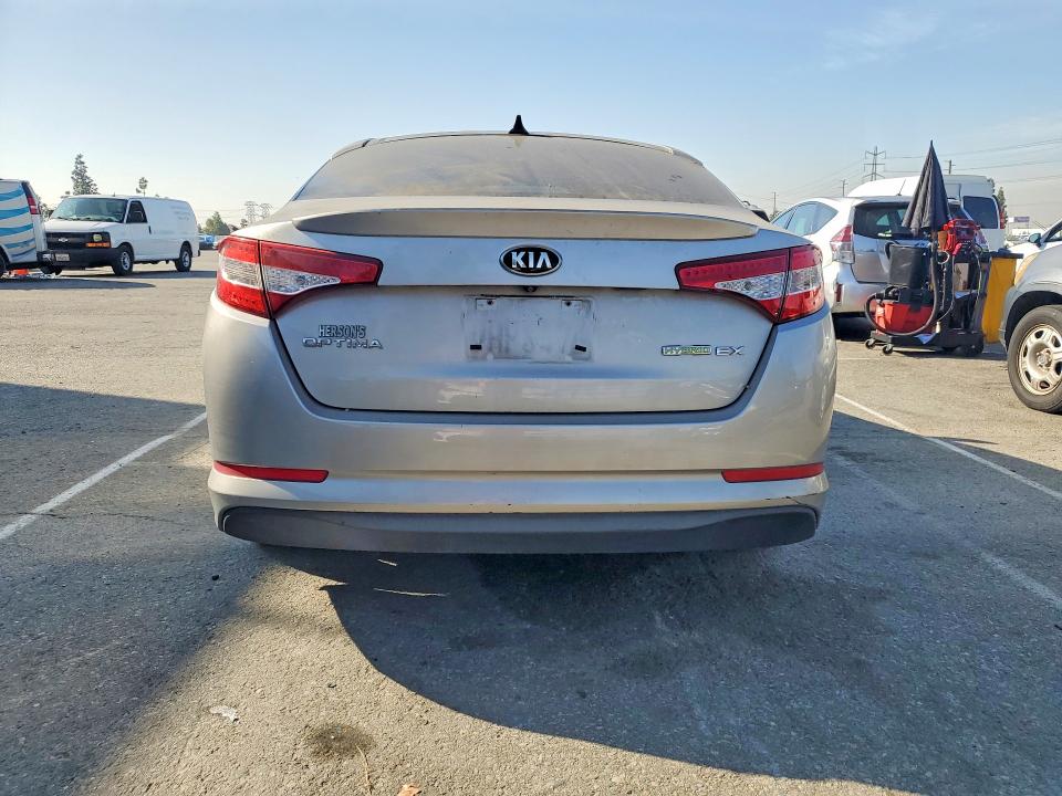 2013 Kia Optima VIN KNAGM4AD7D5059192 COPART salvage auction — FRONT END, Ca - Dis/Dlr/Exp Only Clean Title, sold $1,600 on 2026-07-03 (photo 6)