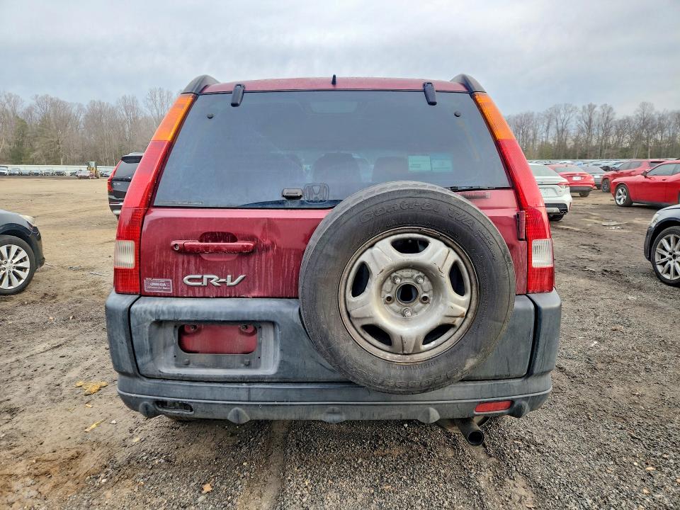 2004 Honda Cr-v VIN SHSRD78824U214003 COPART salvage auction — VANDALISM, Md - Parts Only-No Title Letter, sold $425 on 2026-07-28 (photo 6)