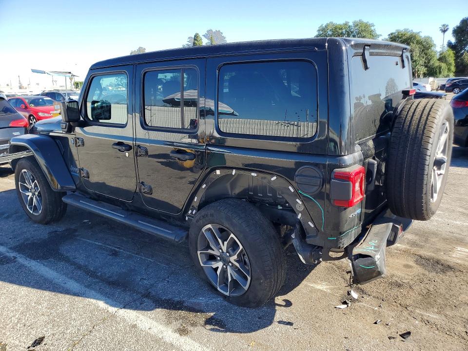 2024 Jeep Wrangler / VIN 1C4RJXN64RW185481 COPART salvage auction — REAR END, Ca - Salvage Certificate, sold $16,500 on 2026-07-02 (photo 2)