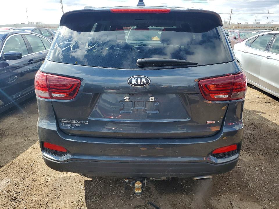 2019 Kia Sorento VIN 5XYPGDA39KG600295 COPART salvage auction — FRONT END, Il - Salvage Certificate, sold $3,600 on 2026-07-28 (photo 6)