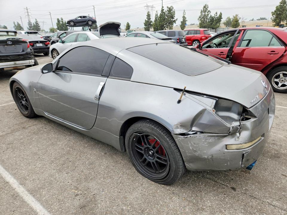 2004 Nissan 350z VIN JN1AZ34E14T064797 COPART salvage auction — REAR END, Ca - Salvage Certificate, sold $1,550 on 2026-07-21 (photo 2)