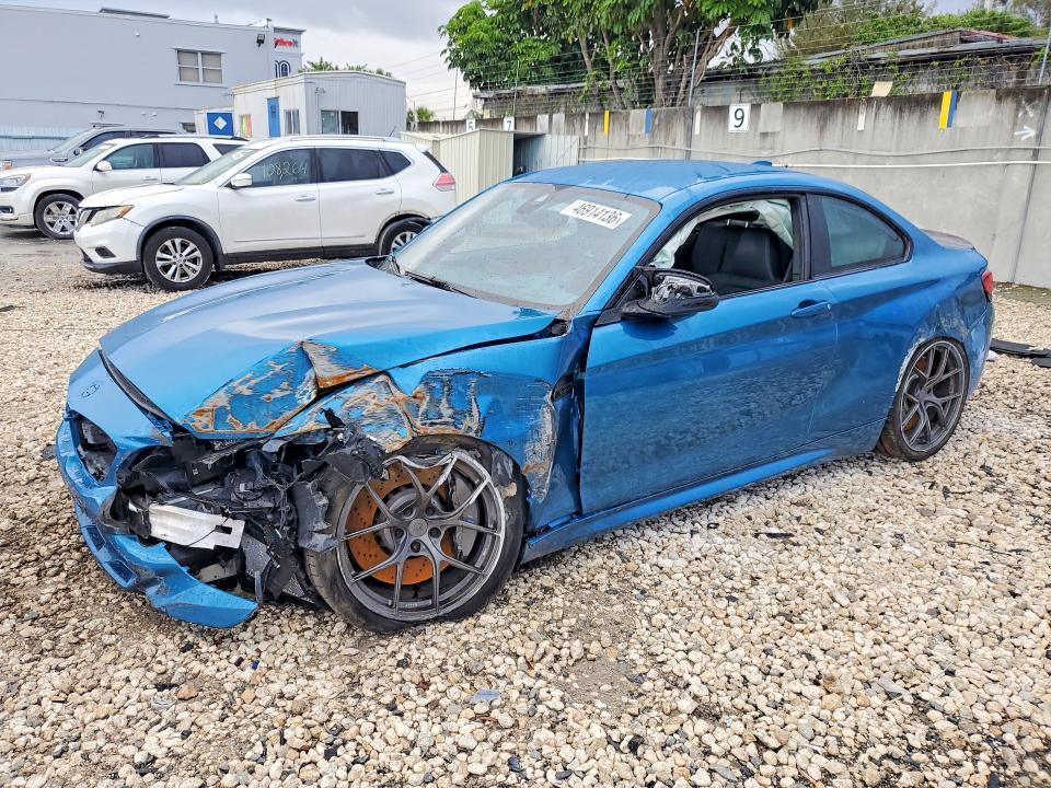 2020 BMW M2 VIN WBS2U7C03L7F03210 — COPART salvage auction photo