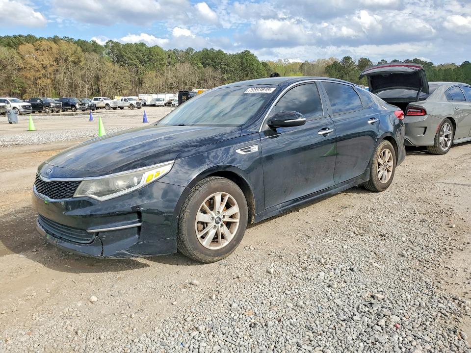 2016 Kia Optima VIN 5XXGT4L37GG106523 COPART salvage auction — SIDE, Ms - Cert Of Title-Salvaged, sold $550 on 2026-07-10 (photo 1)