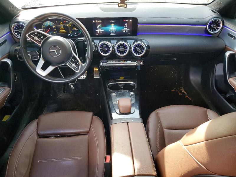 2022 Mercedes-benz A-klasse VIN W1K3G4EB2NJ363269 COPART salvage auction — FRONT END, Tn - Salvage Certificate, sold $3,050 on 2026-07-28 (photo 8)