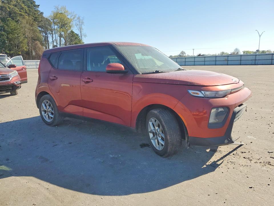 2021 Kia Soul VIN KNDJ23AU5M7777885 COPART salvage auction — FRONT END, Nc - Salvage Certificate Of Title, sold $2,250 on 2026-07-30 (photo 4)