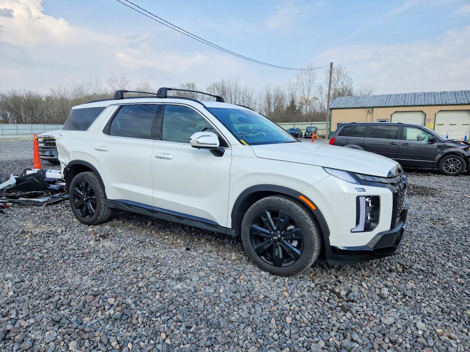 2025 Hyundai Palisade VIN KM8R3DGE6SU845448 COPART salvage auction — SIDE, Il - Salvage Certificate, sold $16,400 on 2026-07-20 (photo 4)