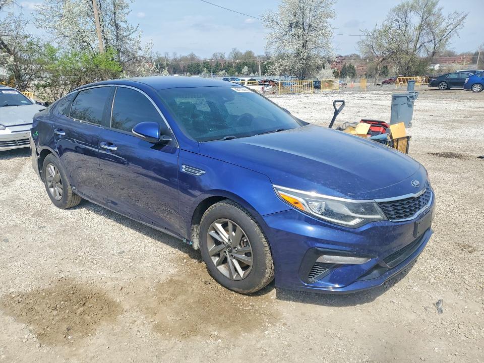 2019 Kia Optima VIN 5XXGT4L31KG310937 COPART salvage auction — REAR END, Md - Cert Of Salvage > 75% Damage, sold $1,900 on 2026-07-14 (photo 4)