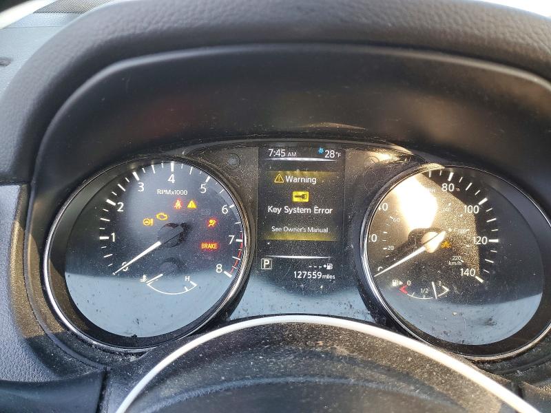 2017 Nissan Rogue VIN JN1BJ1CR1HW106717 COPART salvage auction — FRONT END, Va - Cert Of Title - Salvage, sold $1,250 on 2026-07-02 (photo 9)