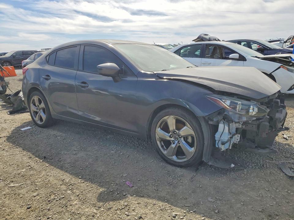 2016 Mazda 3 VIN 3MZBM1T71GM326096 COPART salvage auction — FRONT END, Ca - App For Dup Clean Or Ac, sold $650 on 2026-07-10 (photo 4)