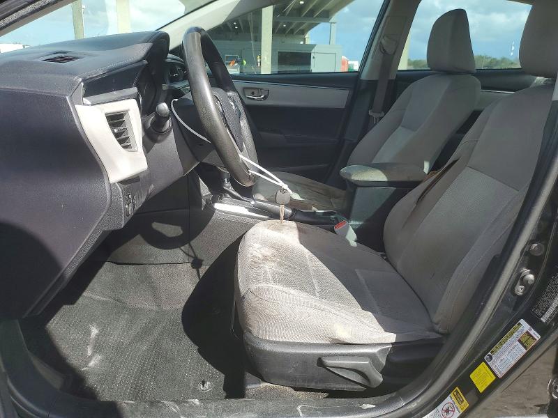 2016 Toyota Corolla VIN 5YFBURHE0GP487833 COPART salvage auction — FRONT END, Fl - Cert Of Title Slvg Rebuildable, sold $1,700 on 2026-07-07 (photo 7)