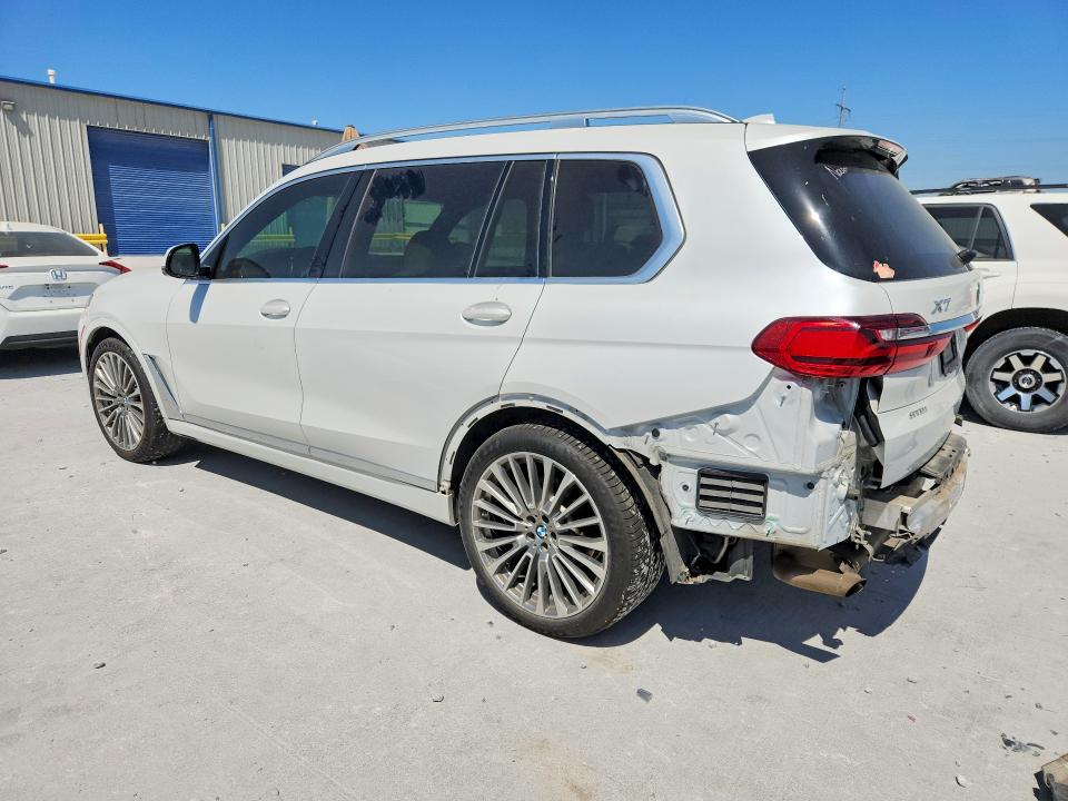 2020 BMW X7 VIN 5UXCW2C0XL9D04425 COPART salvage auction — REAR END, Tx - Certificate Of Title, sold $450 on 2026-07-31 (photo 2)