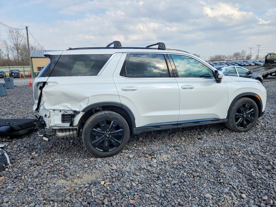 2025 Hyundai Palisade VIN KM8R3DGE6SU845448 COPART salvage auction — SIDE, Il - Salvage Certificate, sold $16,400 on 2026-07-20 (photo 3)