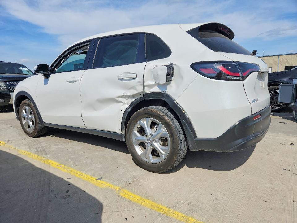 2025 Honda Hr-v VIN 3CZRZ1H34SM742350 COPART salvage auction — SIDE, Tx - Certificate Of Title, sold $6,400 on 2026-07-02 (photo 2)