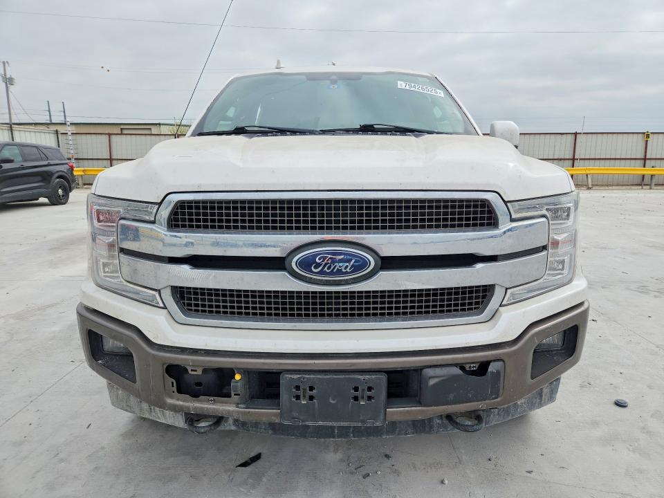 2018 Ford F-150 lightning VIN 1FTEW1EG4JFE16843 COPART salvage auction — SIDE, Tx - Salvage Vehicle Title, sold $13,900 on 2026-07-02 (photo 5)