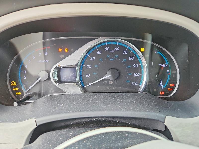 2011 Toyota Sienna VIN 5TDDK3DC4BS012668 COPART salvage auction — FRONT END, Ks - Cert Of Title-Salvage, sold $1,650 on 2026-07-07 (photo 9)