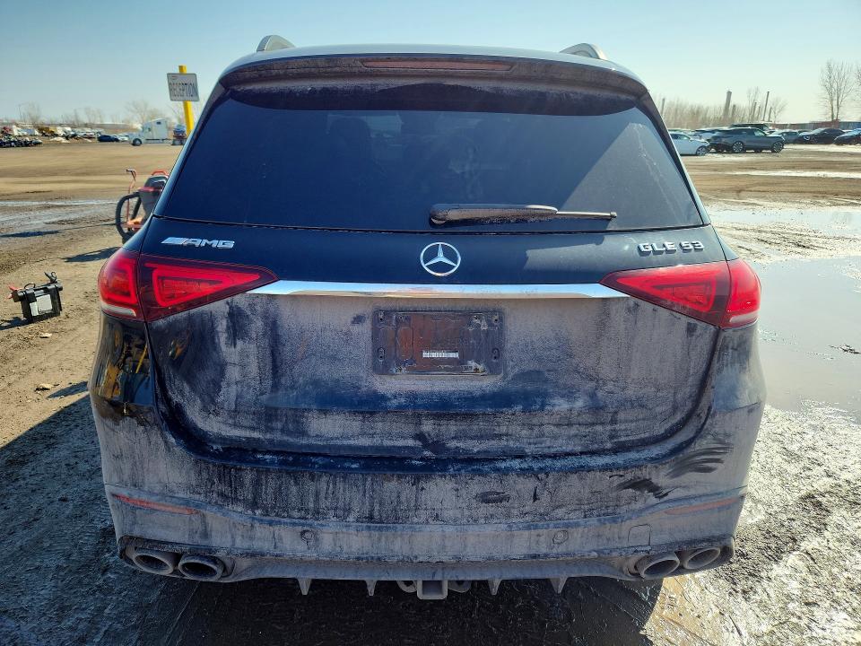 2021 Mercedes-benz Gle VIN 4JGFB6BB7MA438810 COPART salvage auction — SIDE, Salvage Title, sold $10,300 on 2026-08-11 (photo 6)