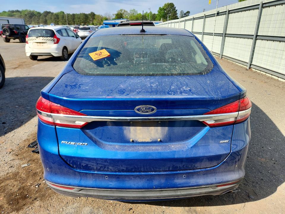 2017 Ford Fusion VIN 3FA6P0H70HR342590 COPART salvage auction — FRONT END, AR - CERT OF TITLE-SALVAGE, sold $2,200 on 2026-07-02 (photo 6)