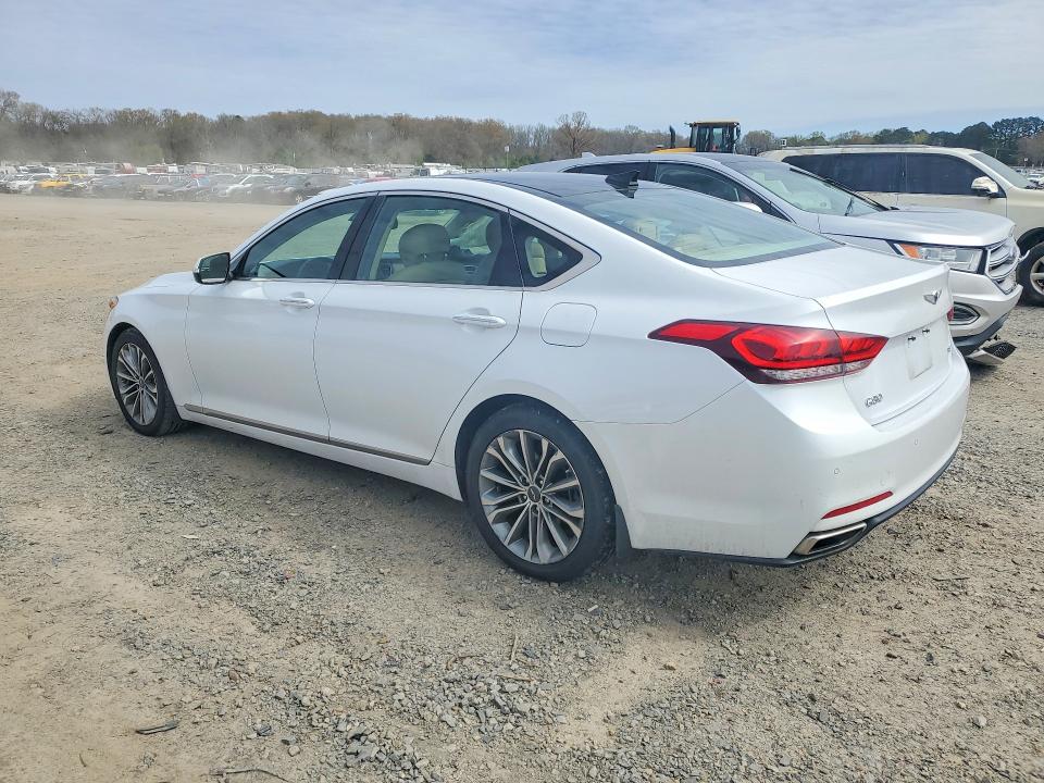 2017 Genesis G80 VIN KMHGN4JE2HU168823 COPART salvage auction — SIDE, AR - CERT OF TITLE-SALVAGE, sold $275 on 2026-07-27 (photo 2)