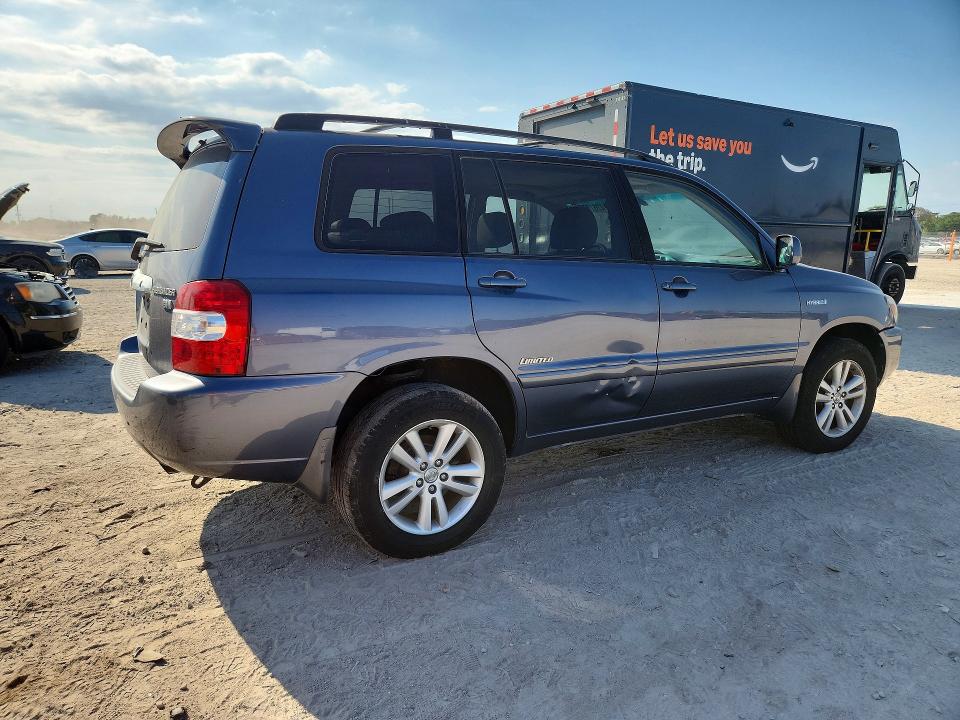 2006 Toyota Highlander hybrid VIN JTEEW21A960021005 COPART salvage auction — FRONT END, MA - CERTIFICATE OF TITLE, sold $750 on 2026-07-02 (photo 3)