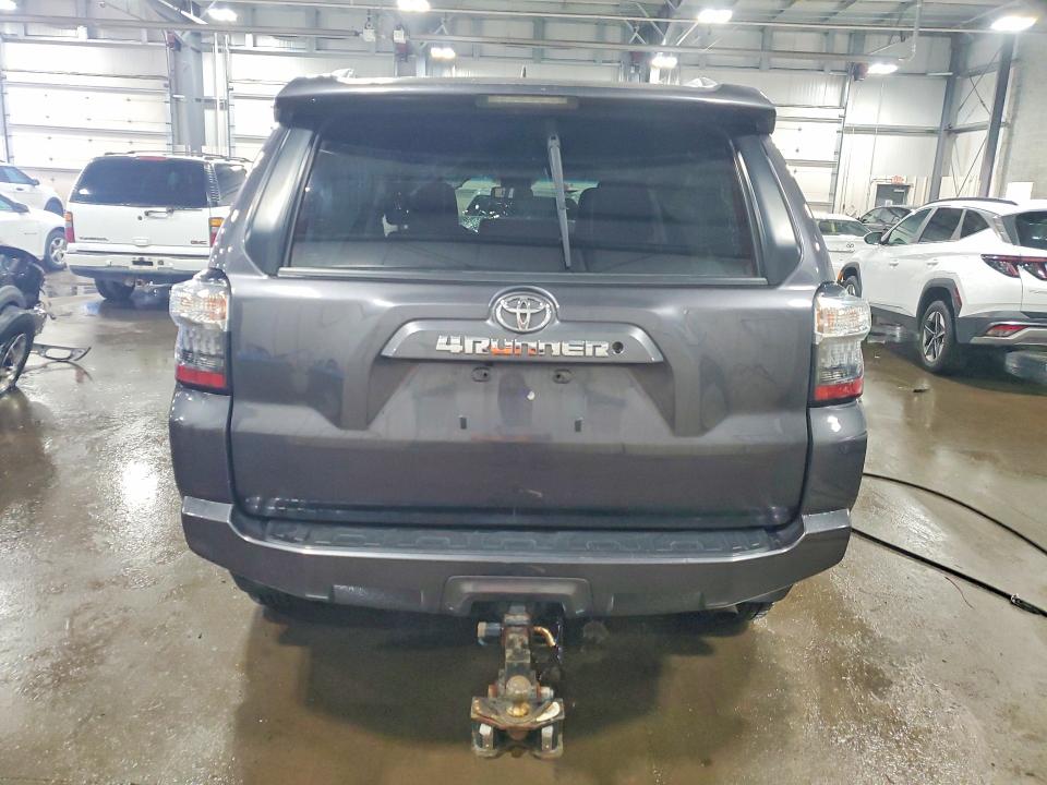 2018 Toyota 4runner VIN JTEBU5JR4J5557484 COPART salvage auction — FRONT END, Mn - Cert Of Title-Salvage, sold $4,700 on 2026-07-21 (photo 6)