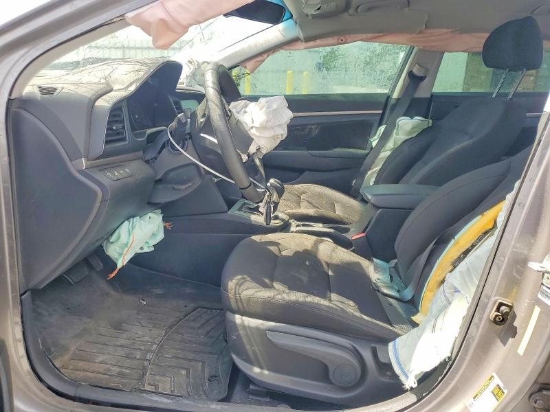 2020 Hyundai Elantra VIN KMHD84LF1LU039142 COPART salvage auction — ALL OVER, Tx - Nonrepairable Title, sold $325 on 2026-07-06 (photo 7)