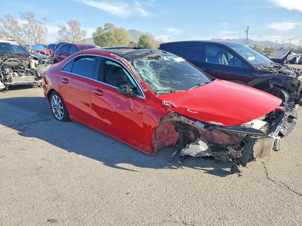 2020 Mercedes-benz A VIN WDD3G4EBXLW039003 COPART salvage auction — FRONT END, Ca - Dis/Dlr/Exp Only Clean Title, sold $2,100 on 2026-07-09 (photo 4)