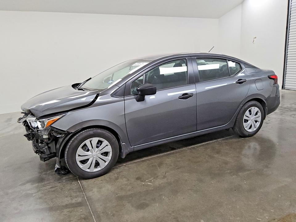 2024 Nissan Versa VIN 3N1CN8DVXRL845606 COPART salvage auction — FRONT END, TX - CERTIFICATE OF TITLE, sold $2,150 on 2026-07-09 (photo 1)